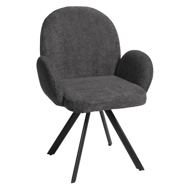 Homeville Aya stof mørkegrå