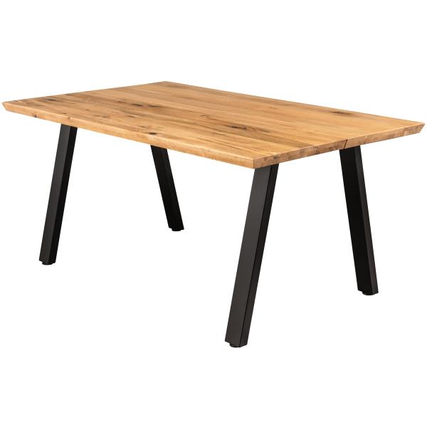 Homeville Firenze med skråben 160x95x74cm eg smoked/sort 160x95x74cm