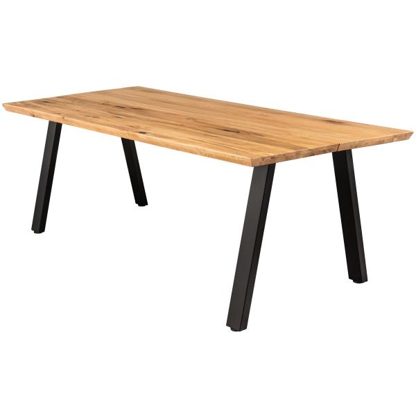 Homeville Firenze med skråben 200x95x74cm eg natur/sort 200x95x74cm