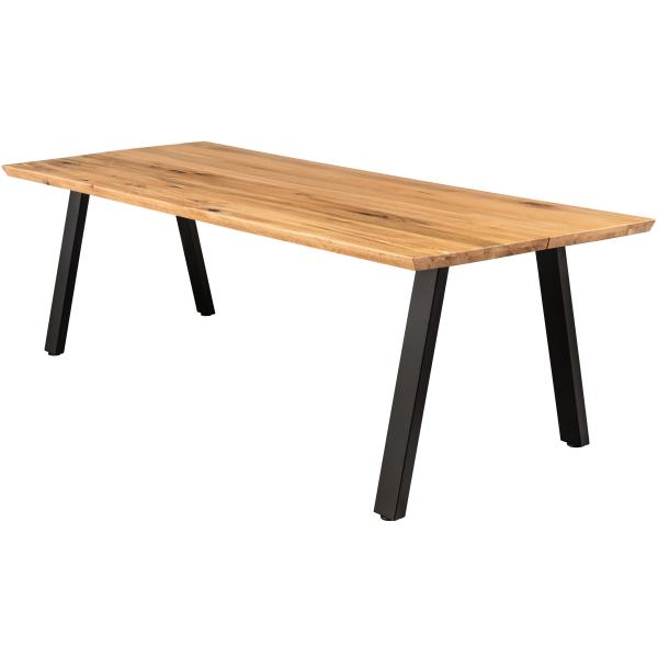 Homeville Firenze med skråben 240x95x74cm eg natur/sort 240x95x74cm