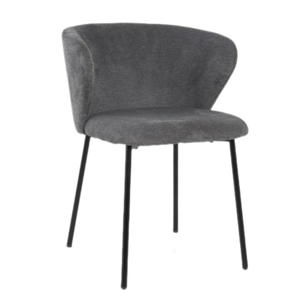 Homeville Bolette stof mørkegrå 56x55x74cm