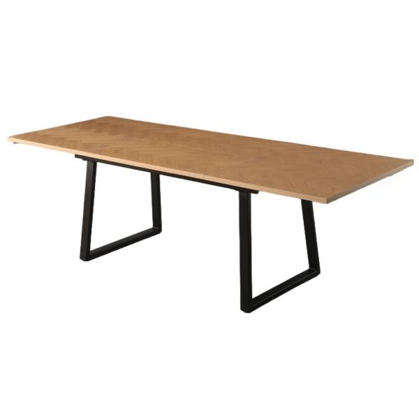 Homeville San Marino sildeben hvidolieret 150/240x90x76cm