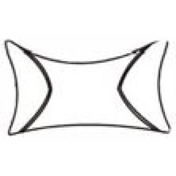 GameX GameX sædepude Lopez sort/rød