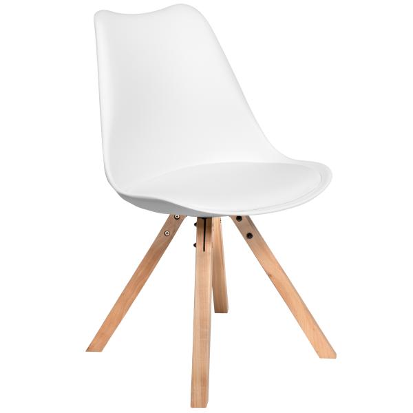 Homeville Molly hvid/natur 57x47x79cm