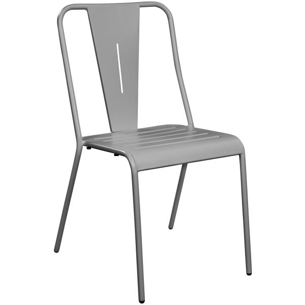 Homeville Giselle metal mørkegrå 53x39x83cm