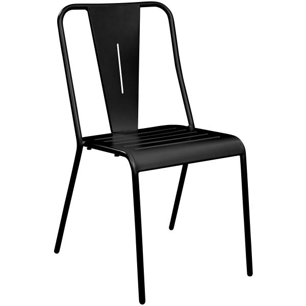 Homeville Giselle metal sort 53x39x83cm