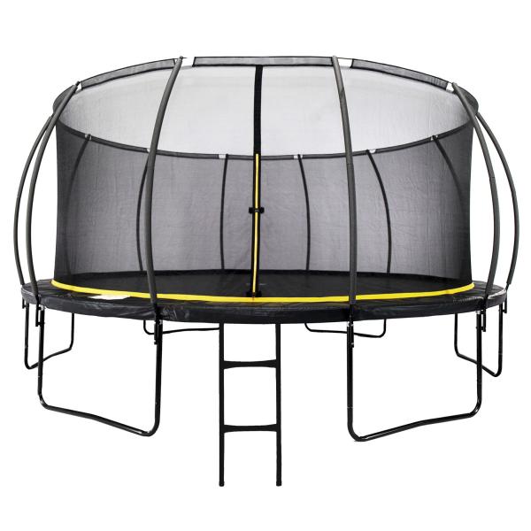 Bestplay Trampolin med net og stige ø366cm