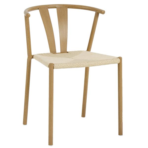 Homeville Selma med fletsæde natur 44x54,5x72,5cm