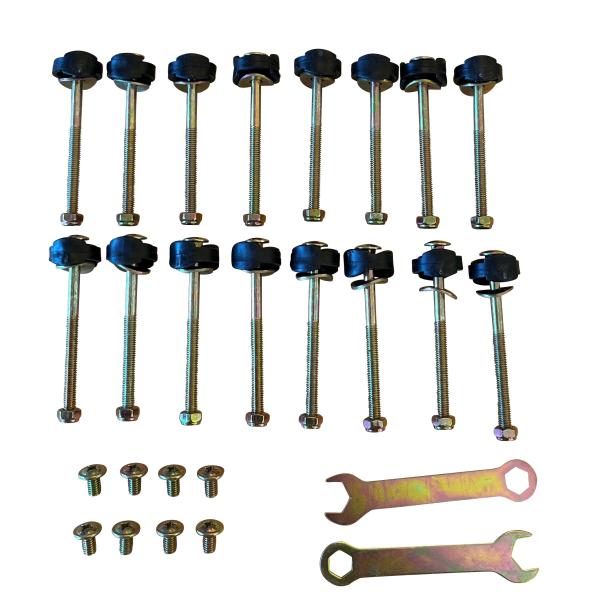 Bestplay Boltsæt til Plus oval 213x305cm