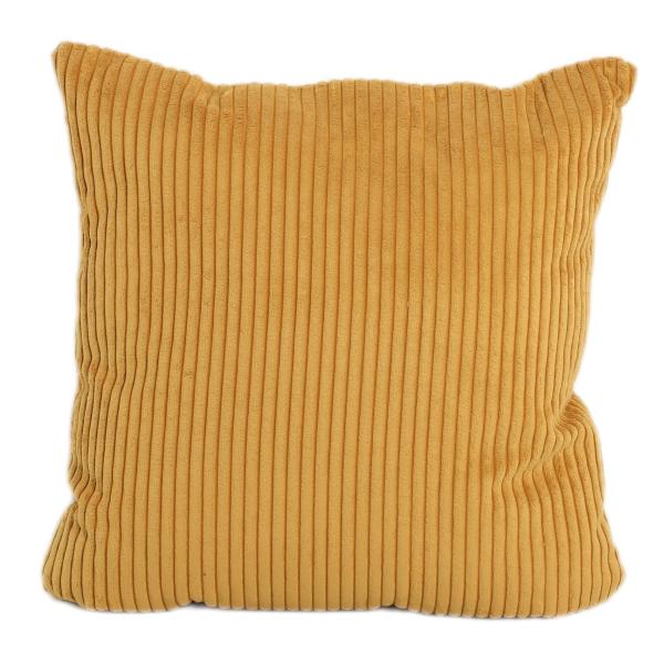Homeville Pude fløjl gul 50x50cm