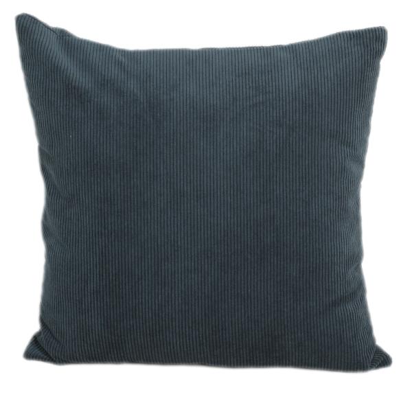 Homeville Pude fløjl mørkeblå 50x50cm