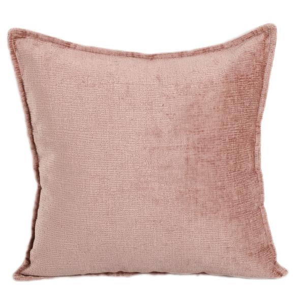 Homeville Pude velour rosa 50x50cm