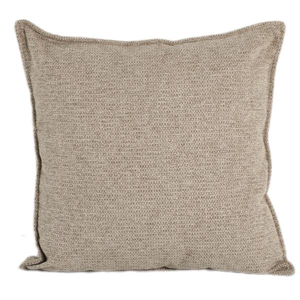 Homeville Pude møbelstof lys gråbrun 50x50cm