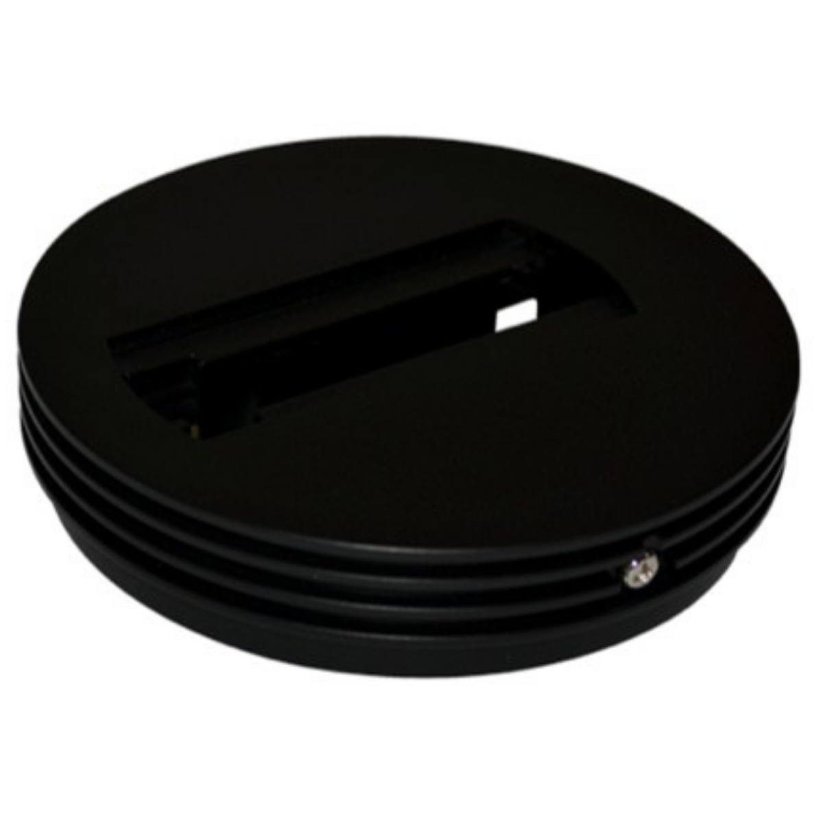 SLV 1-faset skinne roset Sort