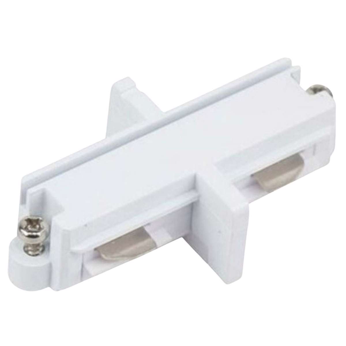 1Fase SLV skinne samlestykke (Hvid)