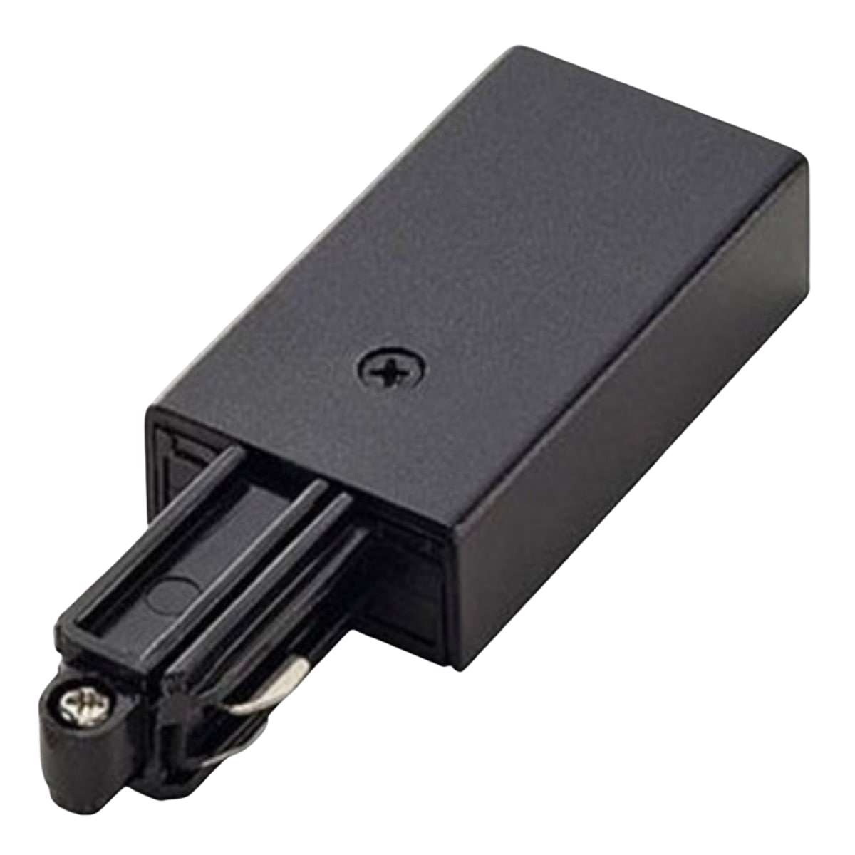 1Fase SLV skinne Strømtilslutning (Sort)