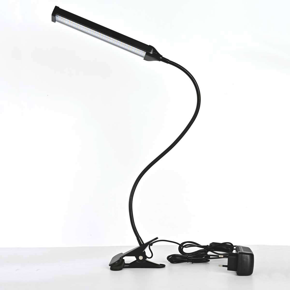 Grolys lampe m. clip, fuldspektrum, 10Watt