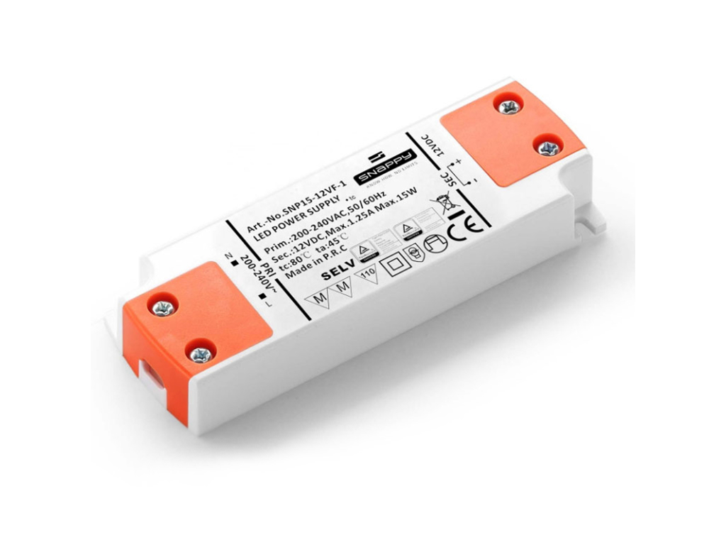 Snappy, LED driver, 12VDC, 15W
