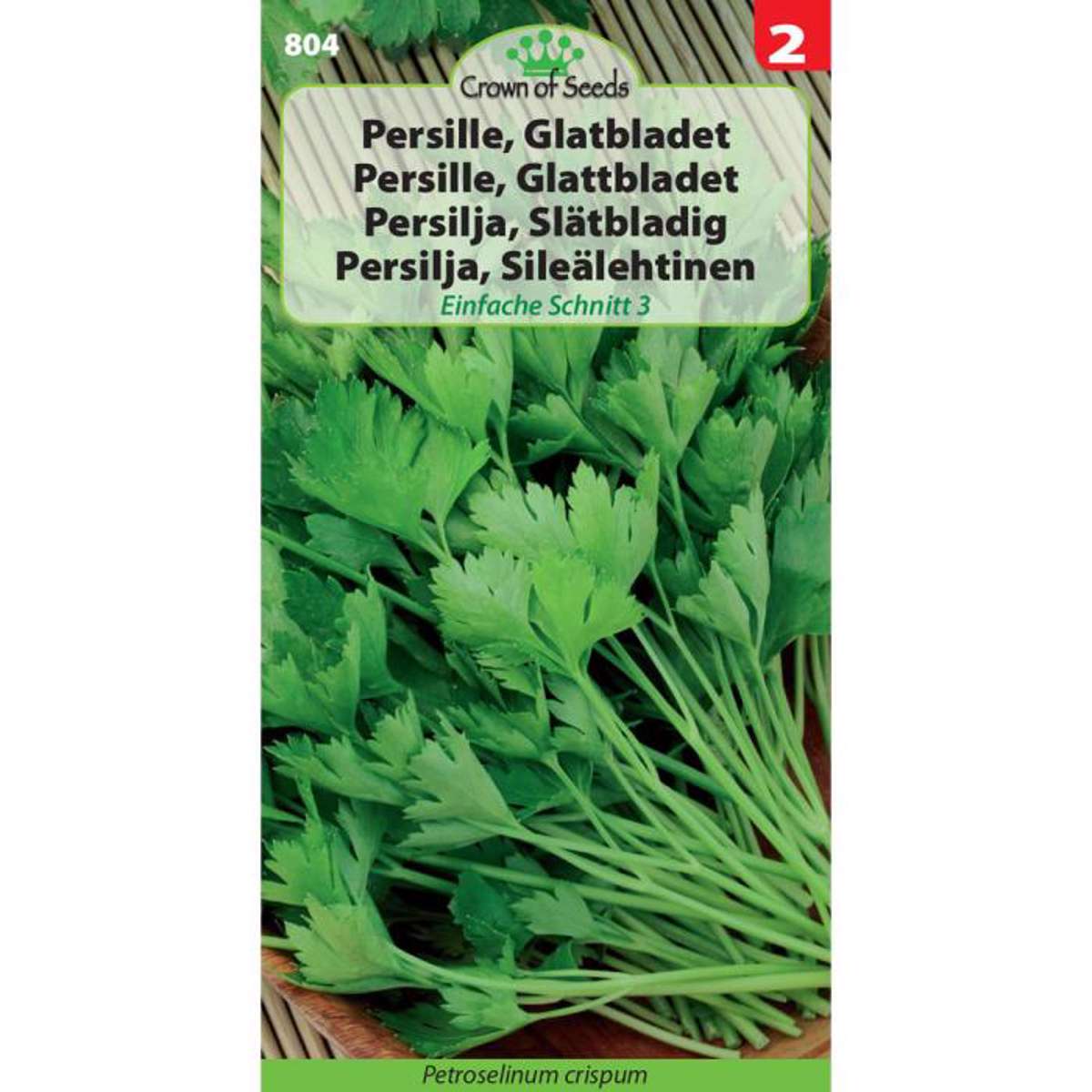 Persille, Glatbladet, 804
