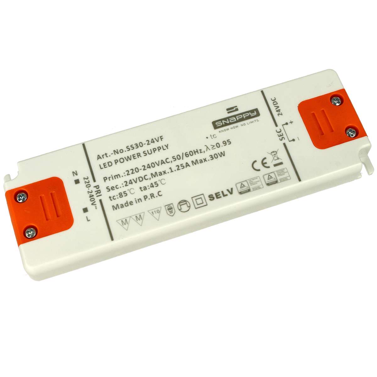 Snappy, LED Driver, 24V, 30W