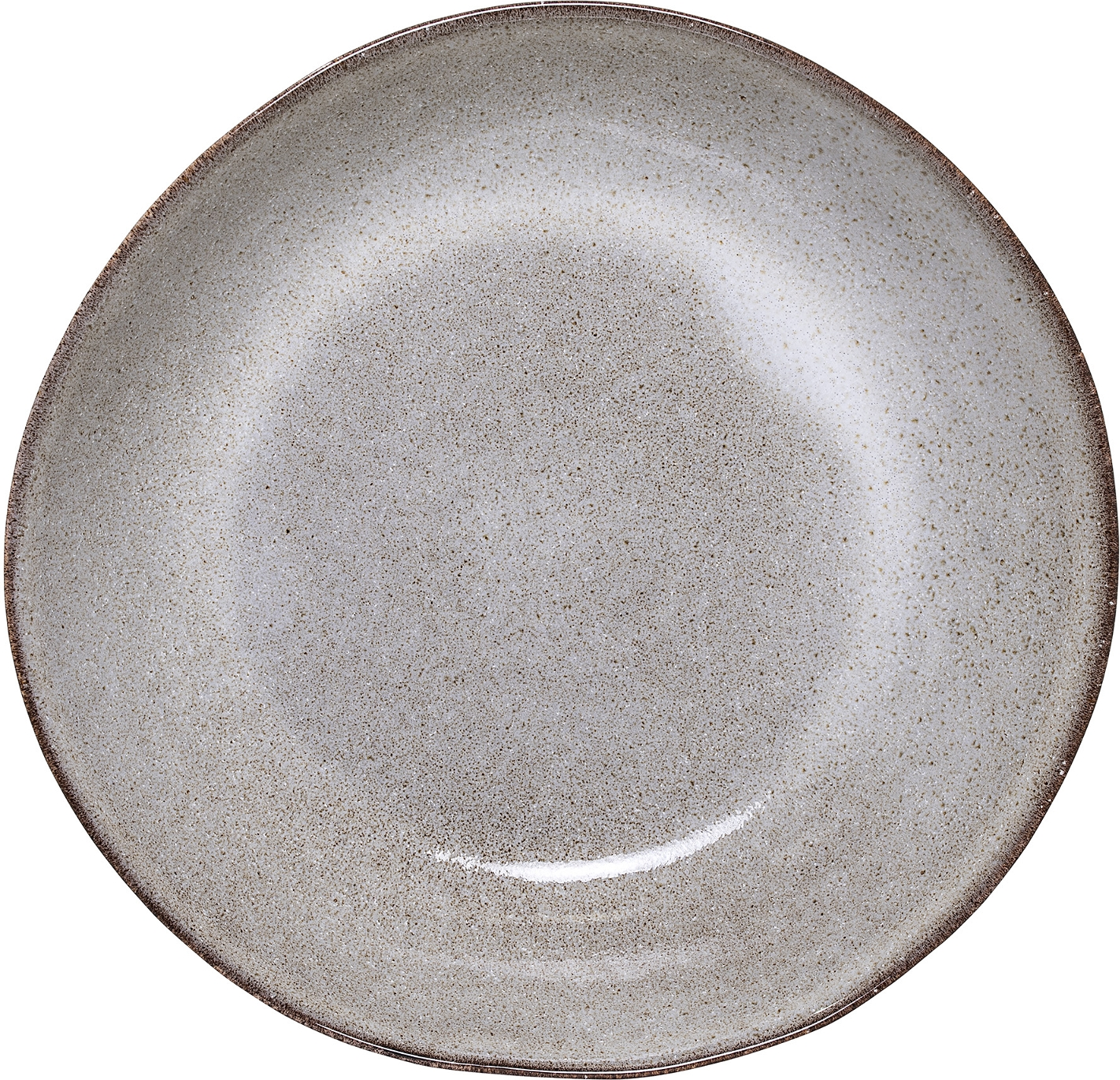Skål Bloomingville Sandrine håndlavet stentøj grå Ø22 cm 900 ml serveringsskål mikroovn- og opvaskemaskinesikker