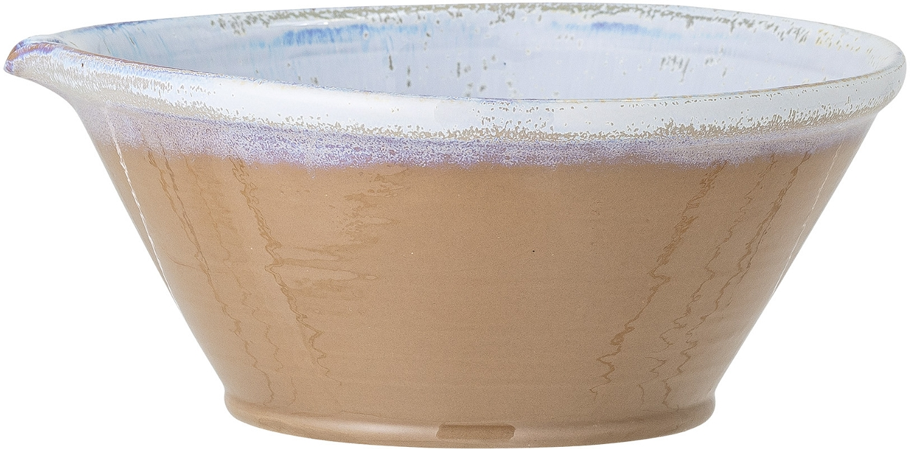 Bageskål Bloomingville Evora - håndlavet stentøjsserveringsskål Ø28 cm 2700 ml natur