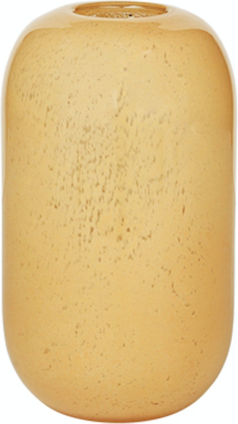 Vase Broste Copenhagen Kai mundblæst glas Ø12,5 x H21,5 cm orange