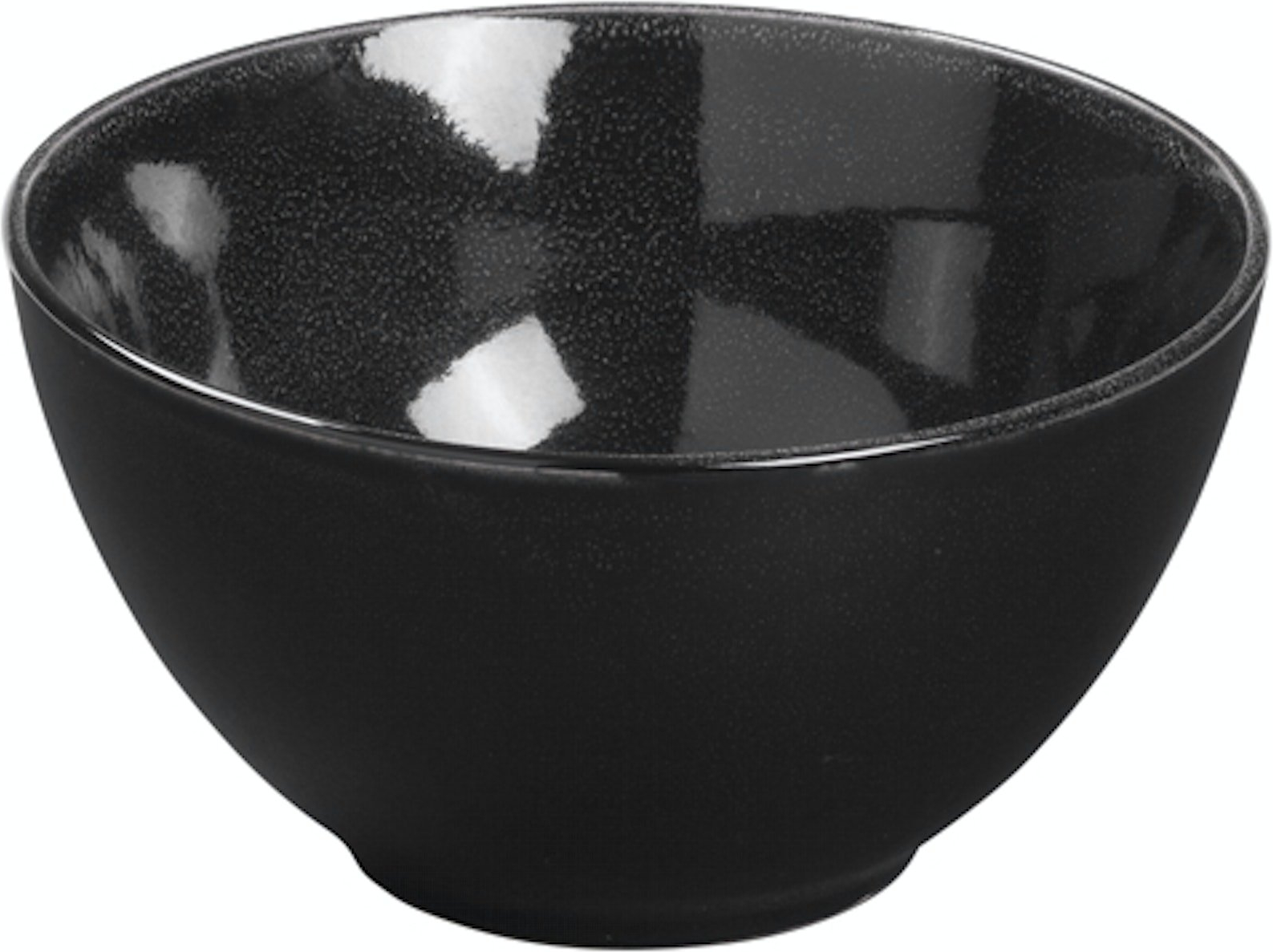 Serveringsskål Broste Copenhagen Nordic Coal stentøj grå Ø17 cm