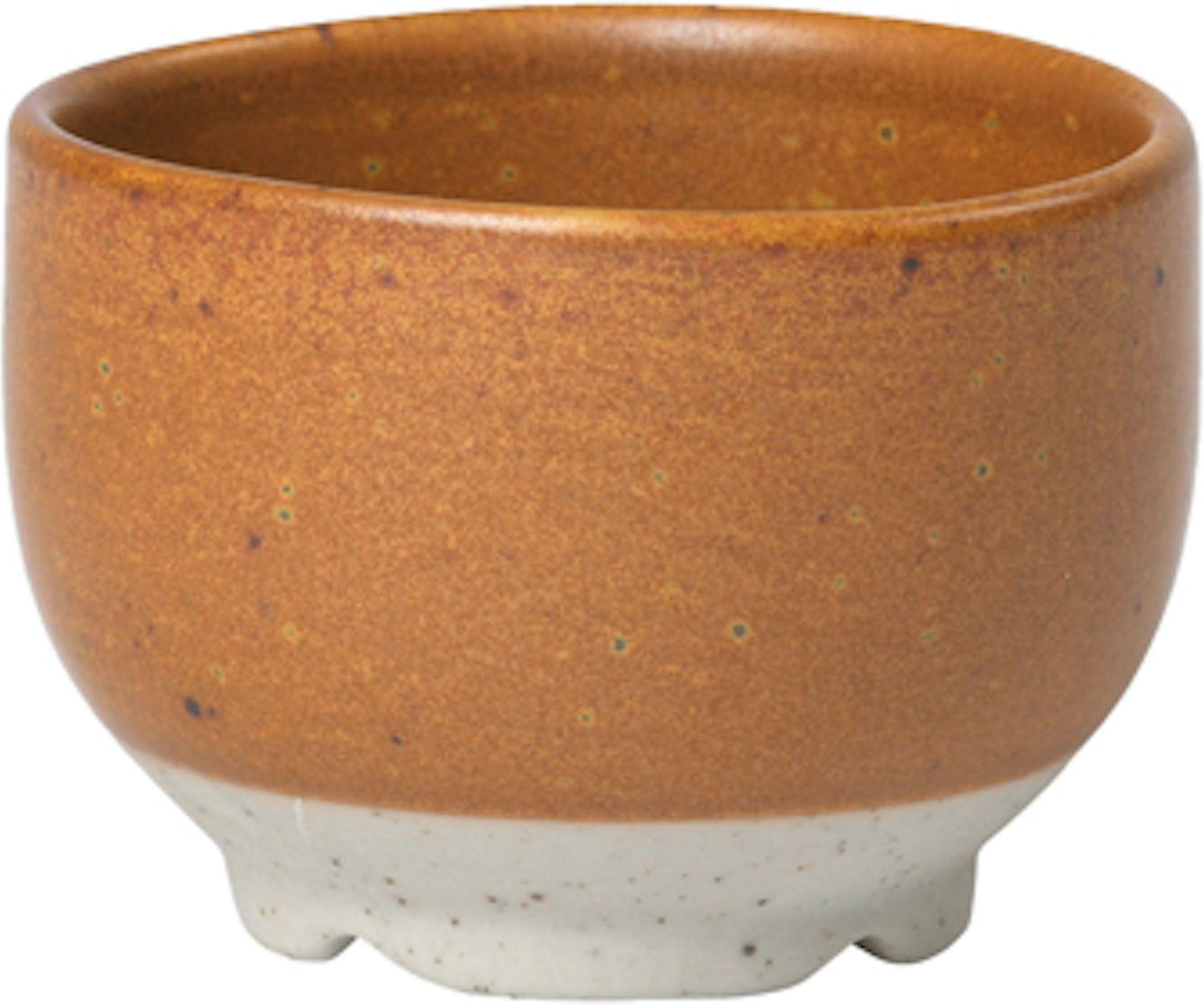 Serveringsskål Broste Copenhagen Eli orange stentøj Ø5 x H3,5 cm