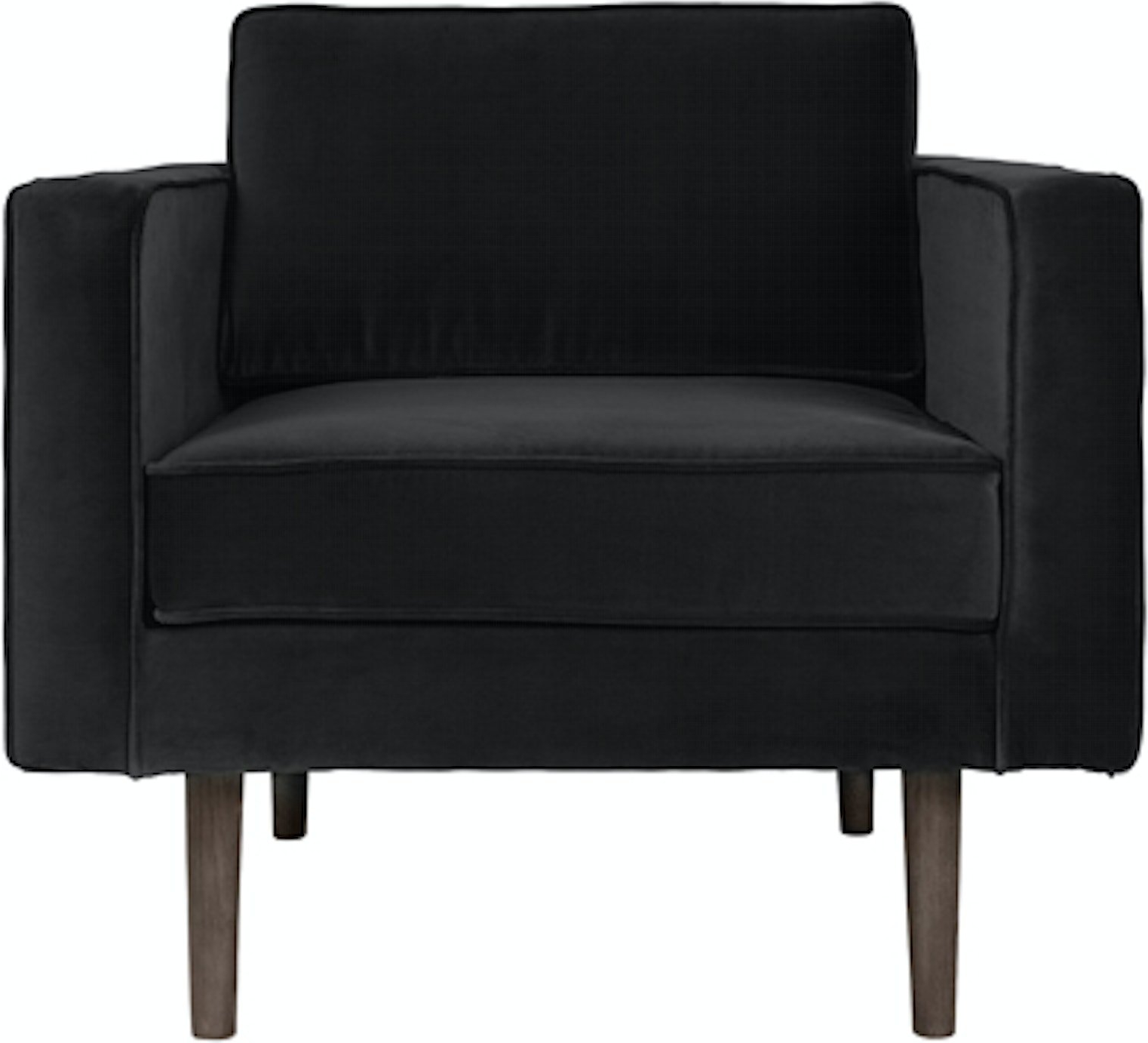 Loungestol Broste Copenhagen Wind kul velour H74 x B84 x L88 cm