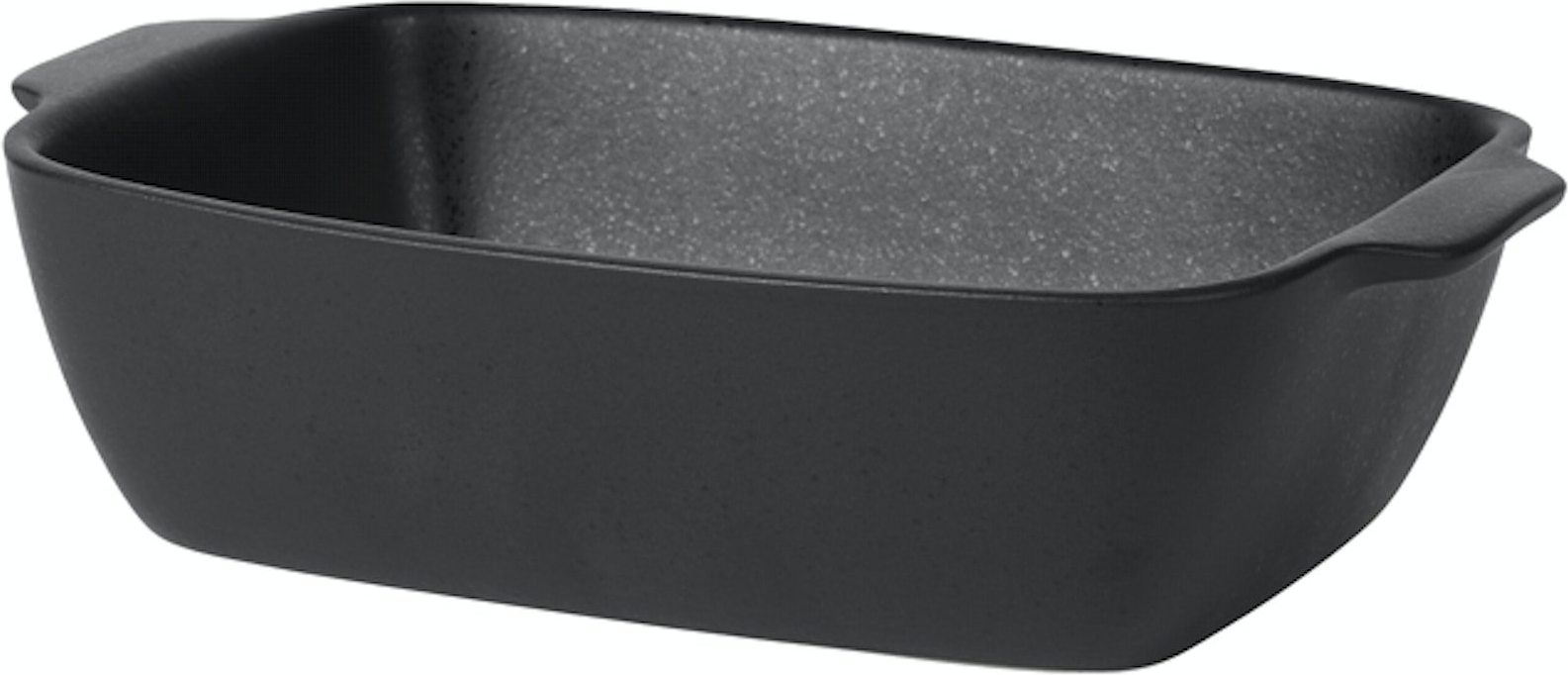 Ovnfast fad Broste Copenhagen Vig stentøj sort 25,5x16,5x6,5 cm