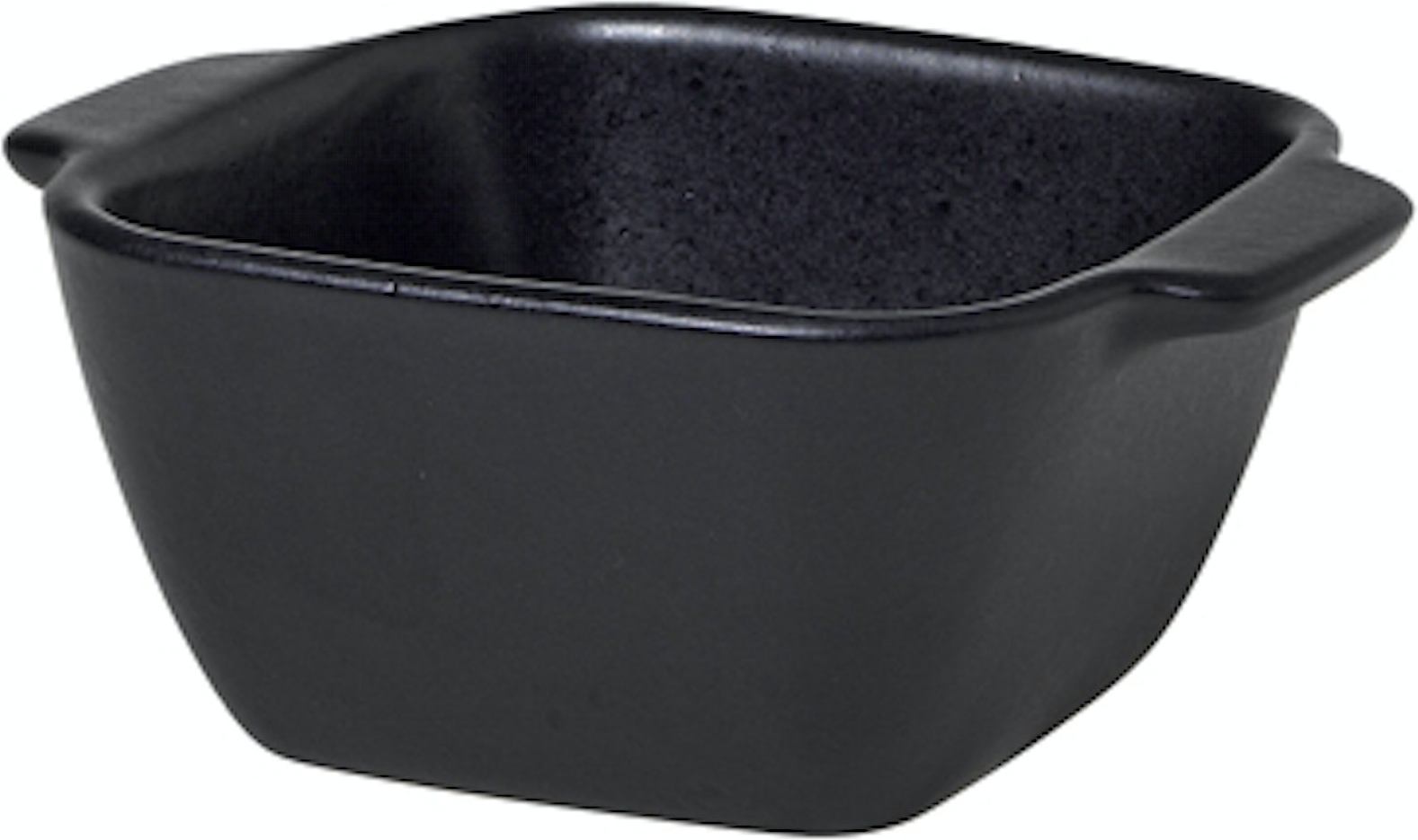 Ovnfast stentøjsfad Broste Copenhagen Vig 11,5×9×4,5 cm sort