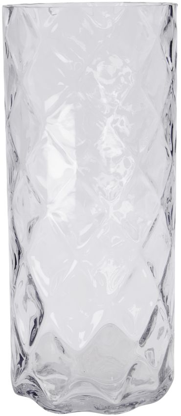 Glasvase House Doctor Bubble Ø13 x 30 cm klart mundblæst glas