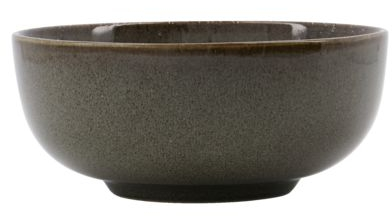 Serveringsskål House Doctor Lake mørkegrøn Ø14,5xH6,5 cm stentøj