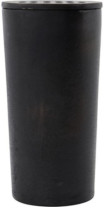 Vase House Doctor Flow bruneret messing Ø9 x H18 cm aluminium