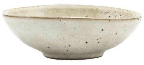 Stentøjsskål serveringsskål House Doctor Lake lysegrå Ø13,3 cm