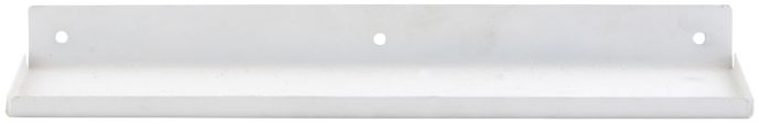 Opbevaringshylde House Doctor Ledge i hvidt jern 43×11,5×4 cm