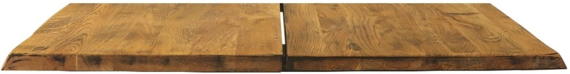 Tillægsplade til spisebord House of Sander Curve egetræ vintage 3x50x95 cm