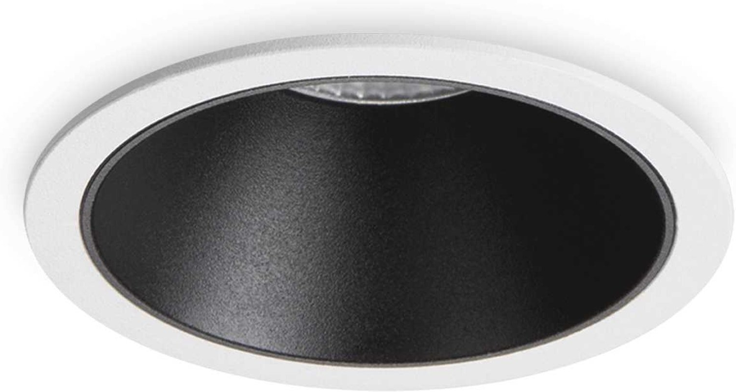 Indbygningslampe Ideal Lux Game rund Ø8,5 cm LED 11W 1000 lm 3000 K mat hvid