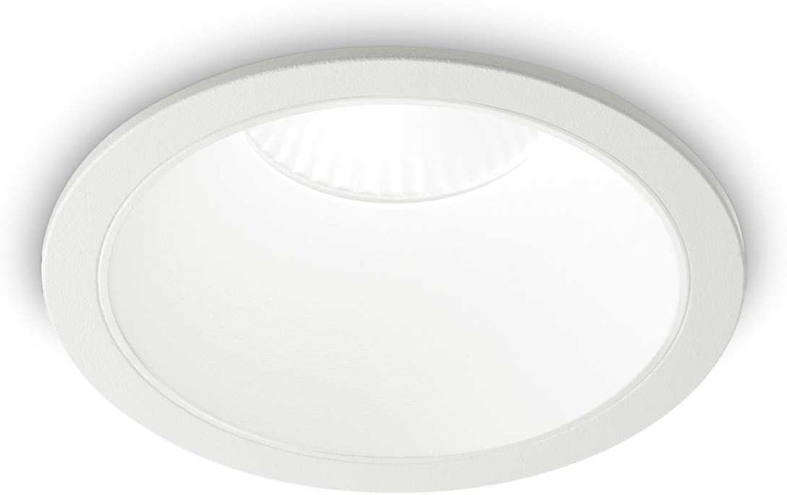 Indbygningslampe Ideal Lux Game rund Ø8,5 cm LED 1000 lm 3000 K hvid aluminium