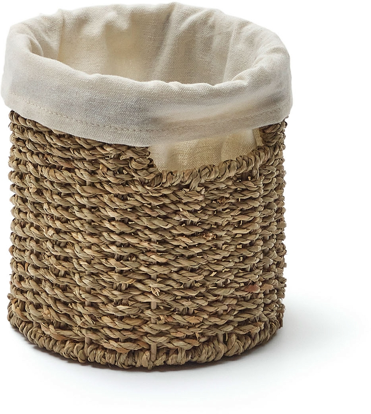 Opbevaringskurv Kave Home Tossa 15×15×15 cm naturfibre rustik kolonial håndlavet miljøvenlig
