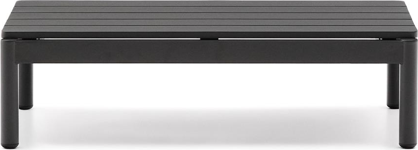 Udendørs sofabord Kave Home Sorells grafit aluminium 91x57x25 cm