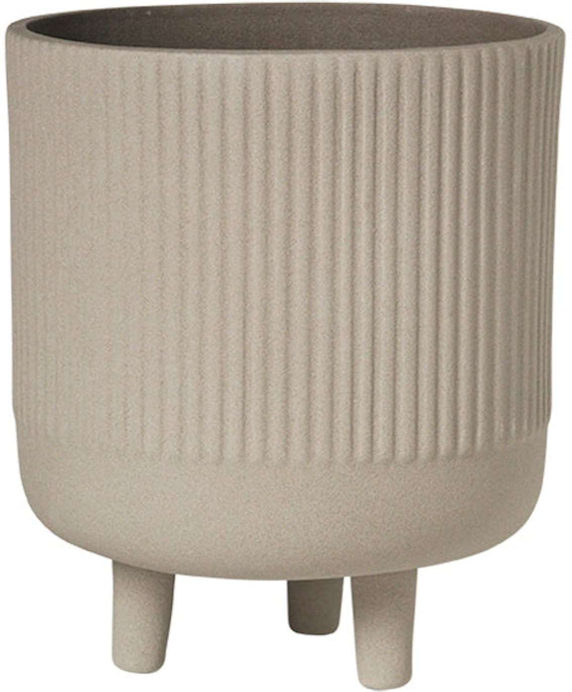 Urtepotte trebenet Kristina Dam Bowl terracotta beige Ø18 x H22 cm