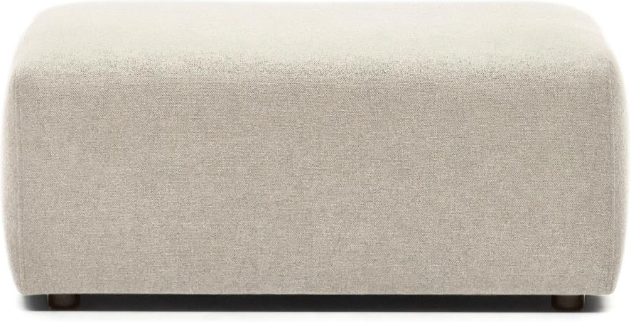 Puf / pouf Kave Home Neom beige - modulpuf til stue H40×B75×L89 cm