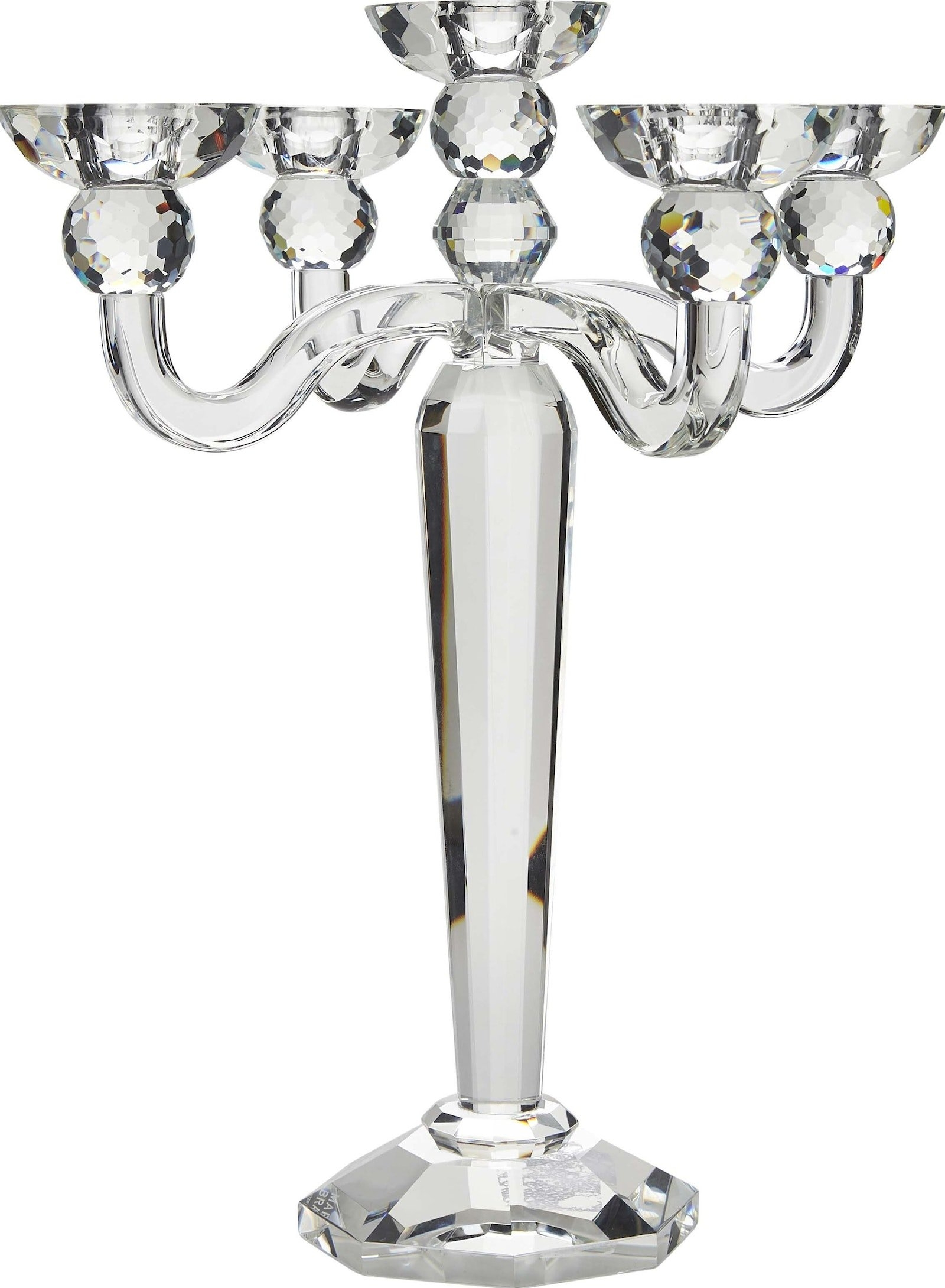 Lysestage Margit Brandt Margit Brandt Ø32 H40 klar krystalglas