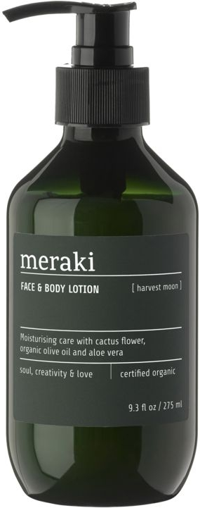 Ansigts- & kropslotion Meraki Men Harvest Moon - Økologisk 2-i-1 plejecreme 275 ml