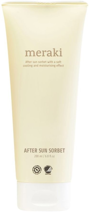 Meraki After Sun Lotion plejelotion 200 ml - elfenben, Asthma Allergy & Nordic Swan Ecolabel