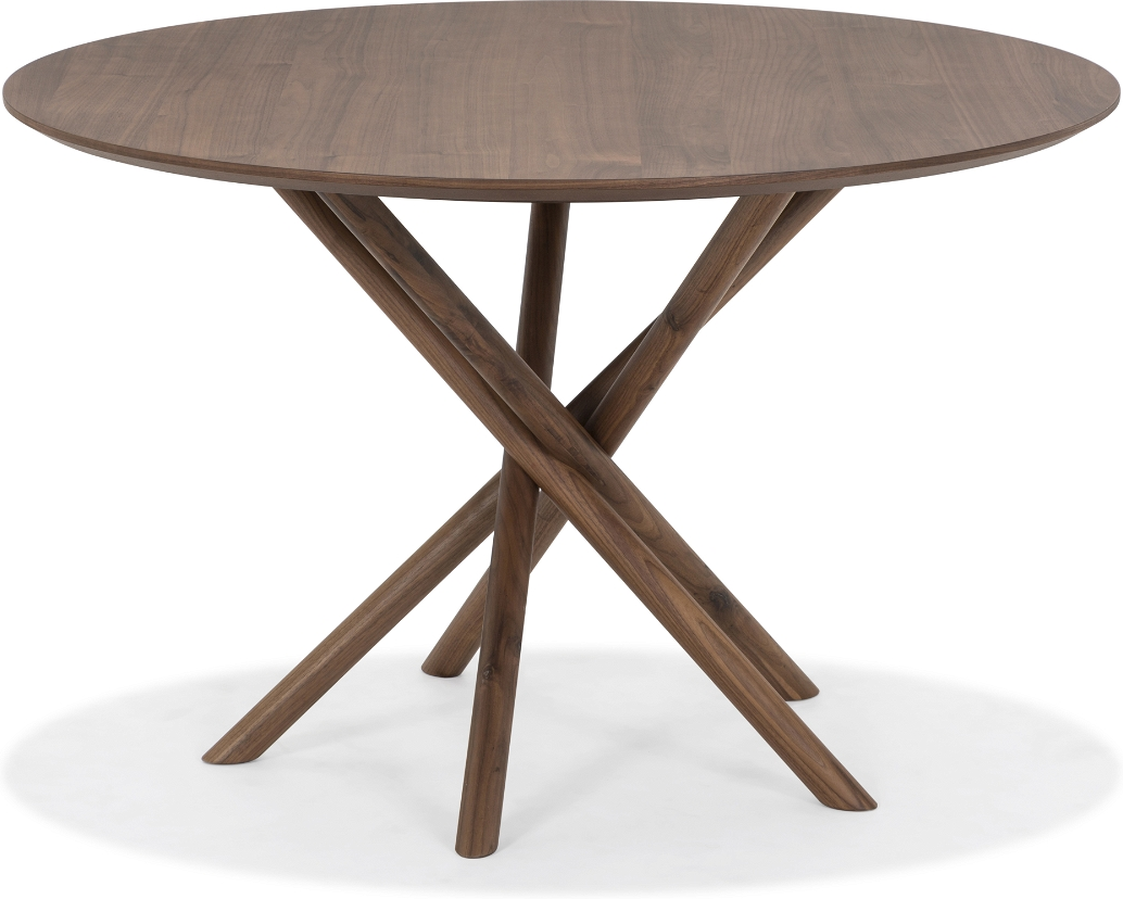 Rundt spisebord Nielsen Design Hasseris Ø120 cm valnød