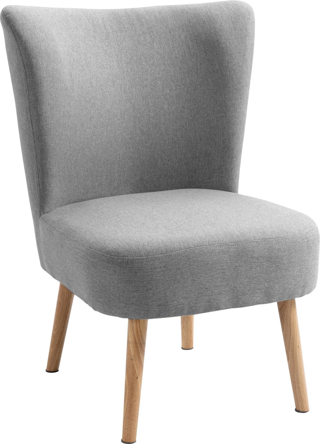 Loungestol Kyoto Nordlys Furniture Grå Polstring FSC-bøgetræ H82×B52×D70 cm