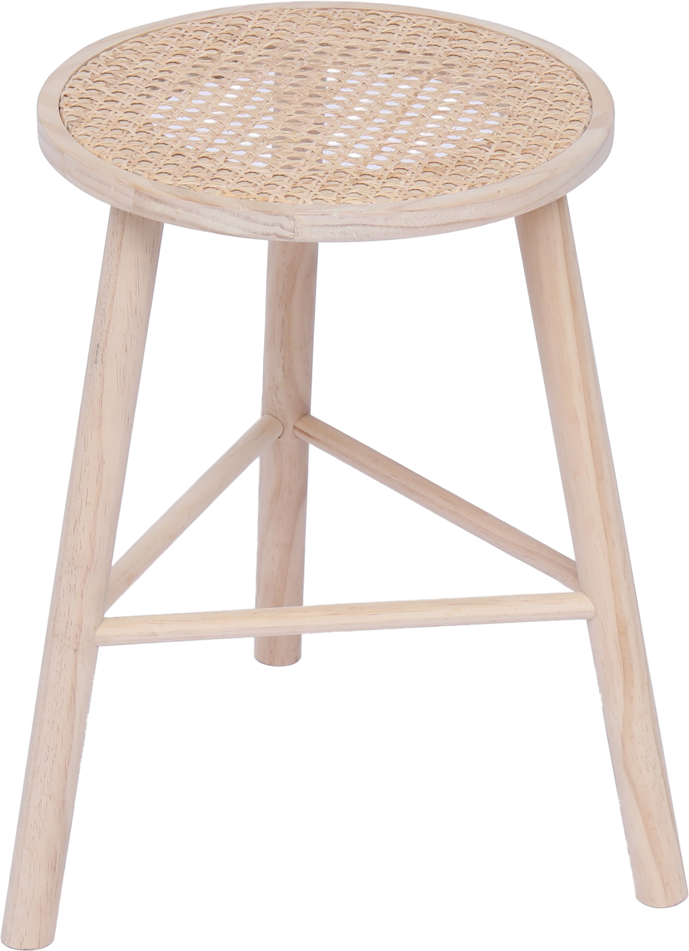 Skammel Nordlys Furniture Itami natur - rattan og FSC-certificeret træ 45,5×31 cm